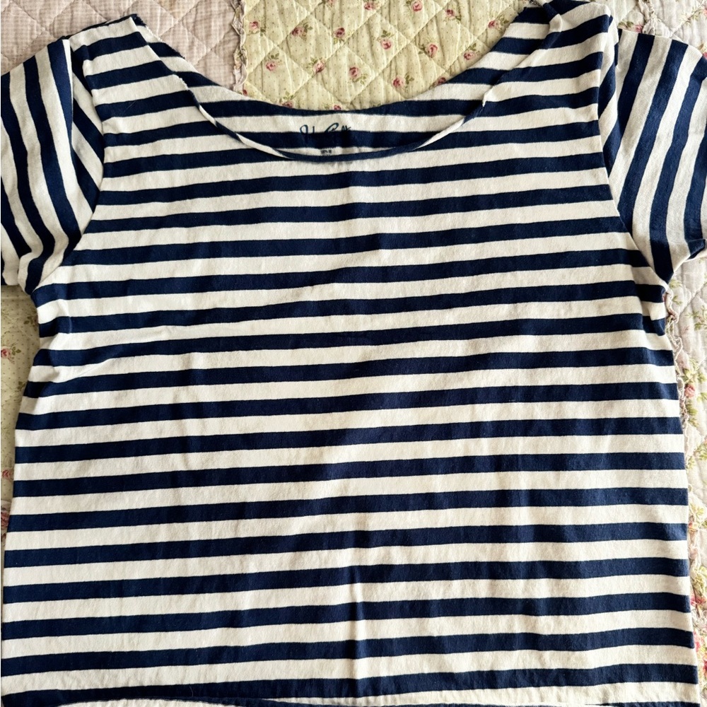 brandy melville off the shoulder tee